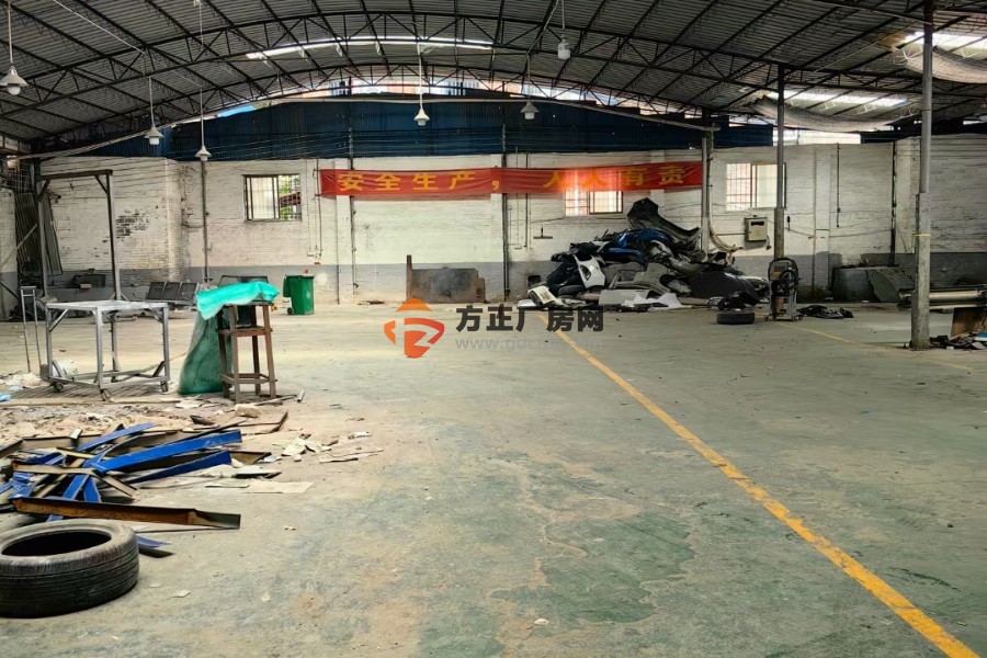 佛山南庄镇马路边上新出单一层厂房2000方可分租