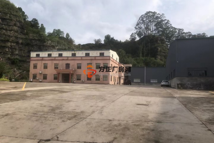 实际面积原房东厂房出租 东莞樟木头 独门独院单一层厂房11500平方出租