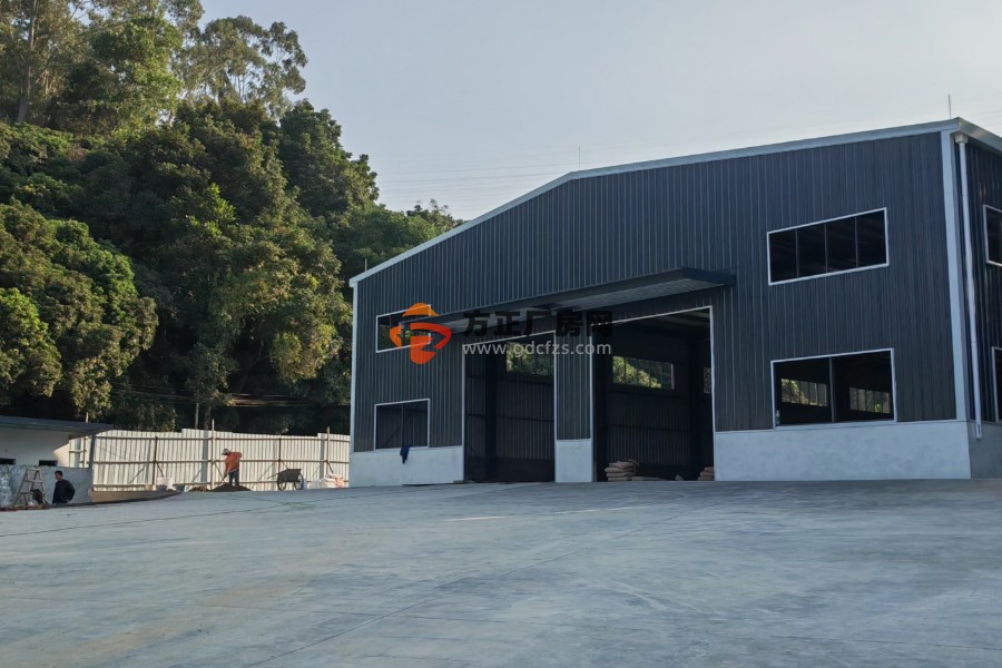 清溪三中新出靠山边独门独户钢构厂房出租