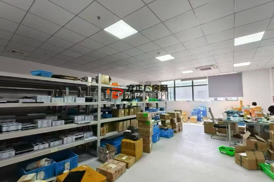 塘厦凤凰岗智慧谷 3栋8楼整层出租面积3058.12㎡层高5.5米承重800KG/㎡