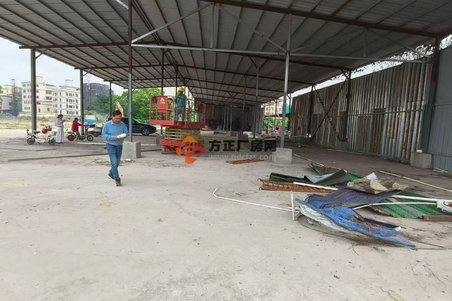 塘厦工业用地13000平方不限行业有1300平方钢构